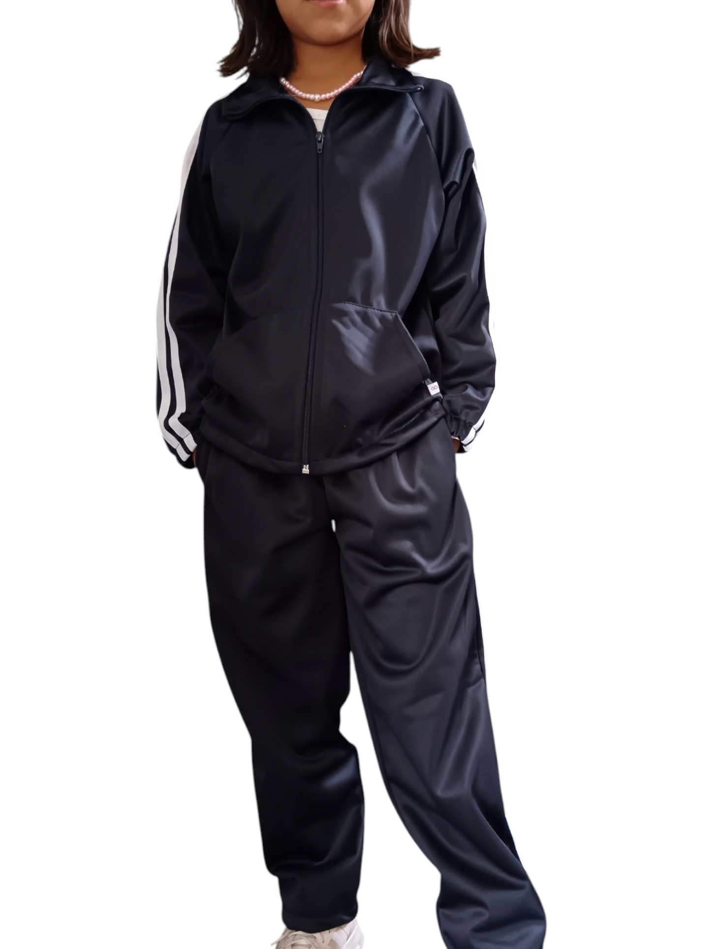 Pans deportivo escolar unisex doble raya