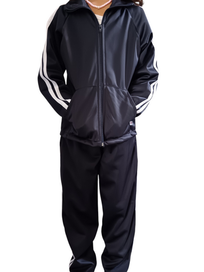 Pans deportivo escolar unisex doble raya